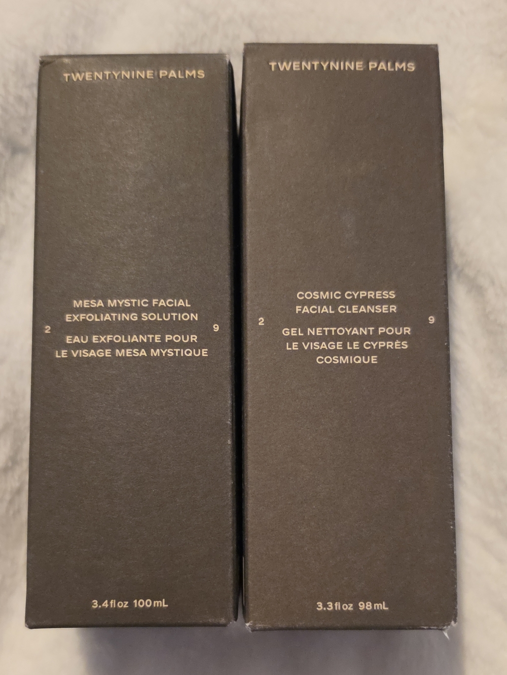 Twentynine Palms Facial Skincare-Exfoliating Solution And Facial Cleanser